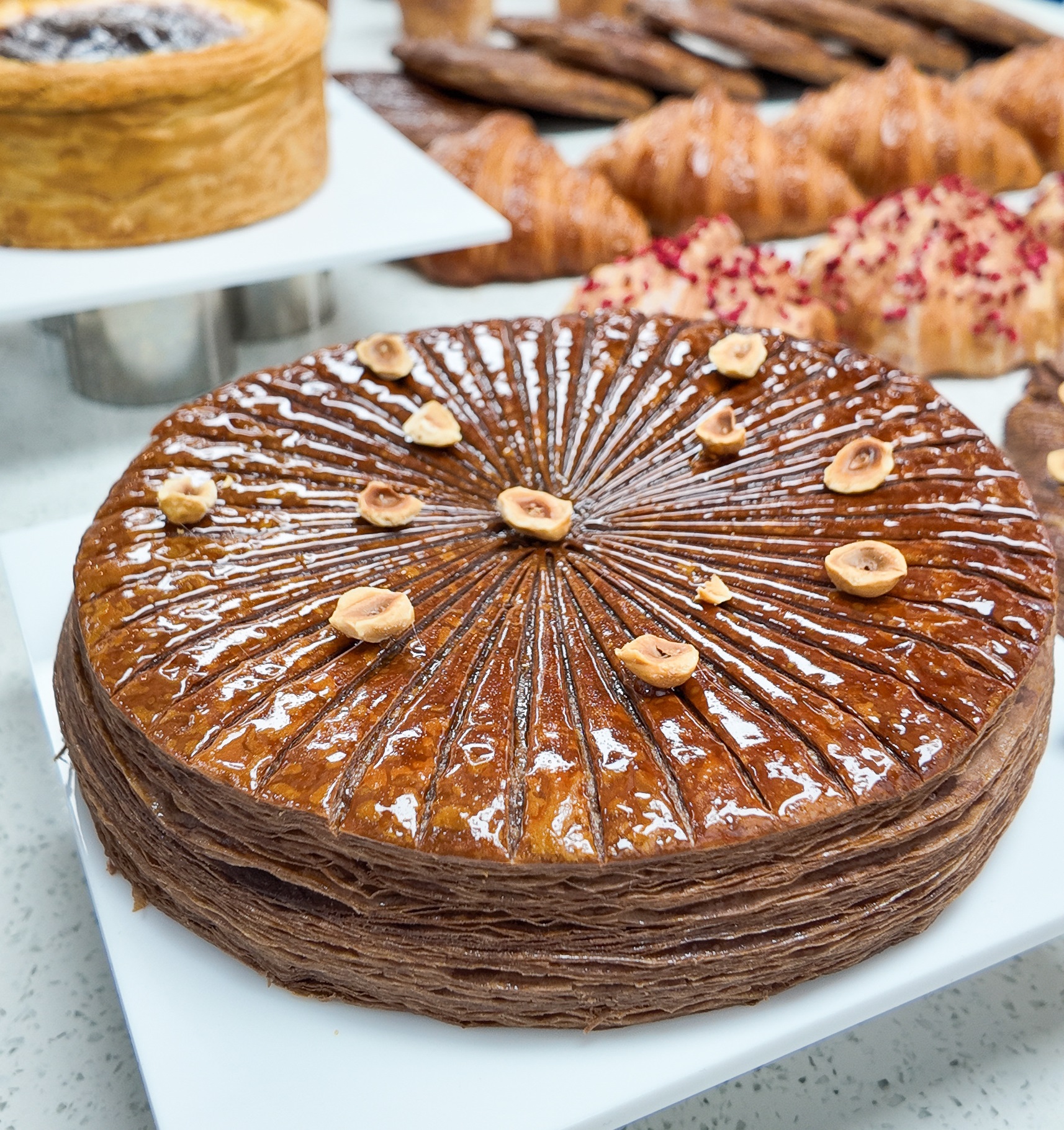 king pie, pastry, pie, alexis bouillet, chocolate, cake, entremet, french dessert, french treat, galette, galette des rois