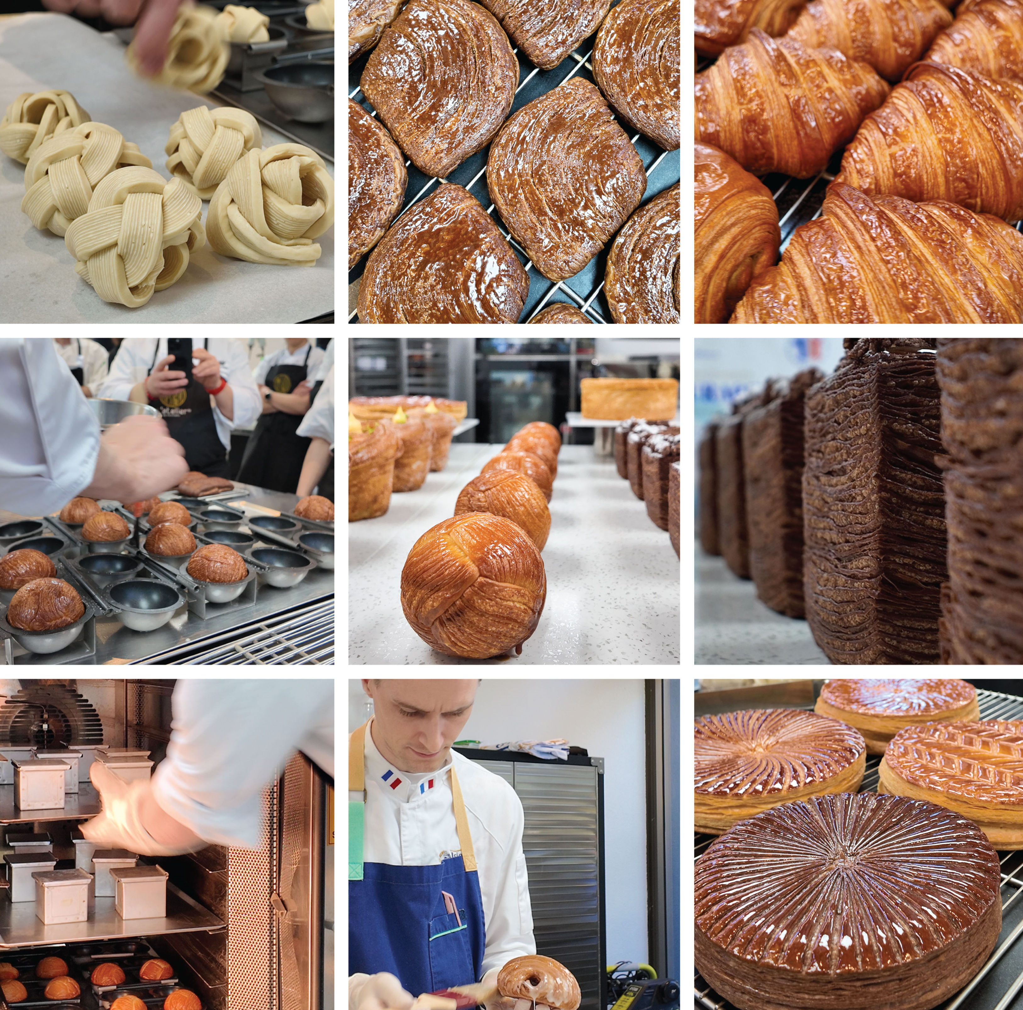 croissant, pastry, butter, butter sheet, alexis bouillet, masterclass, Isigny st mere