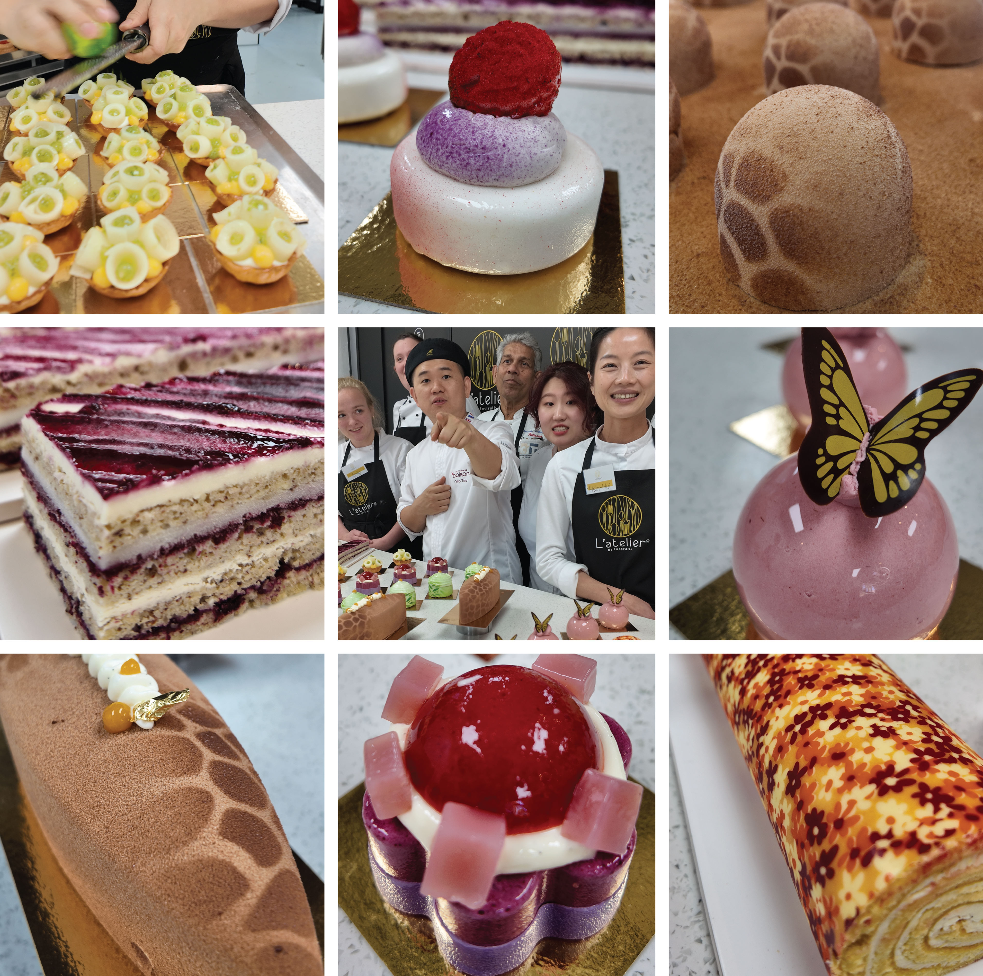 otto tay, boiron, fruit puree, les vergers boiron, masterclass, mille-feuilles, desserts, pastry, petit gateaux, 